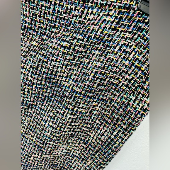 J. Crew Multi Color Metallic No. 2 Tweed Pencil Skirt - Picture 5 of 10